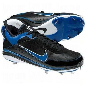 Mens Baseball Cleats Nike Air 15 Black Show Elite 2 Fx Leather Low Metal Shoes